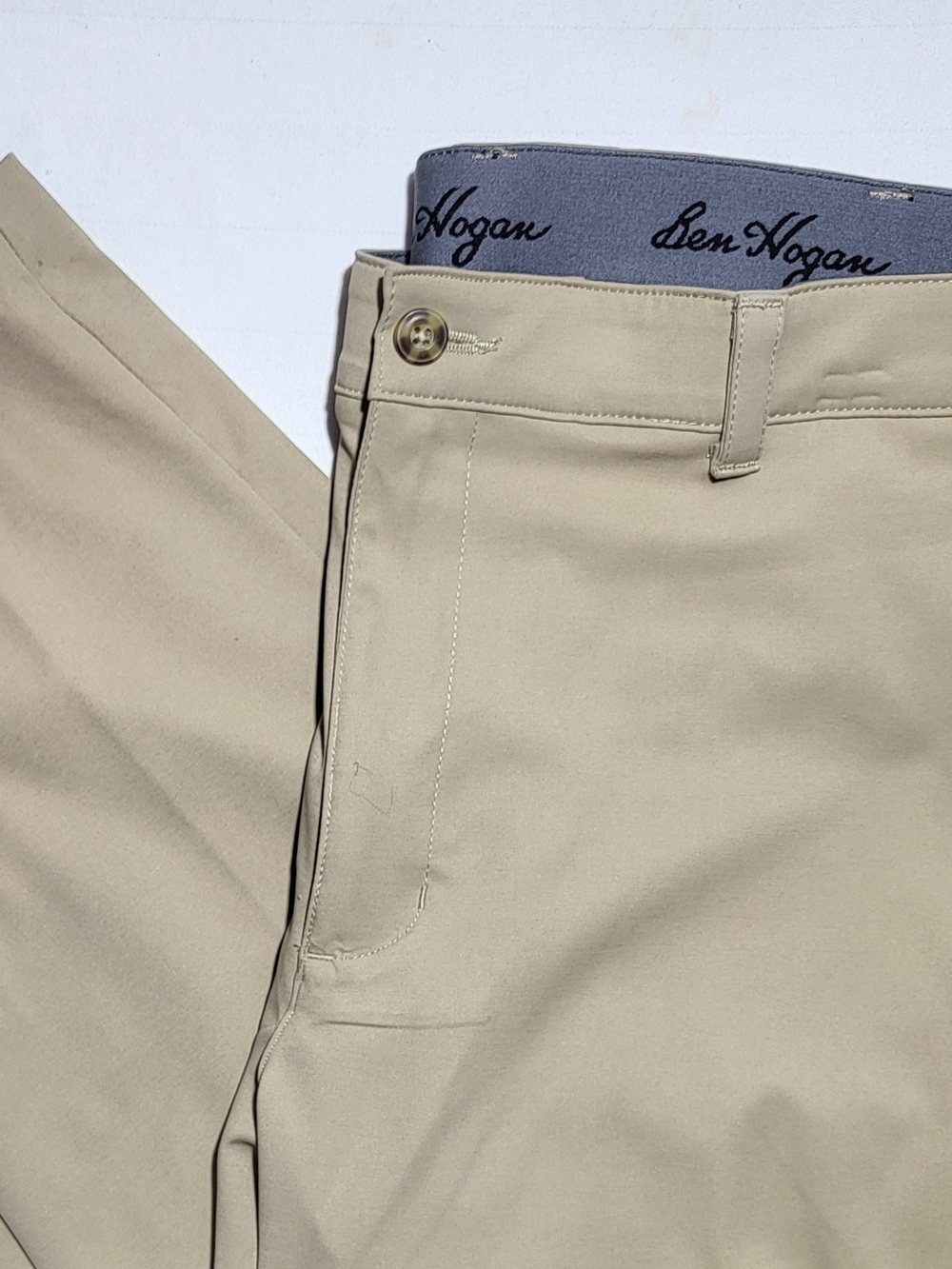Ben Hogan Men's Light Khaki Golf Pants